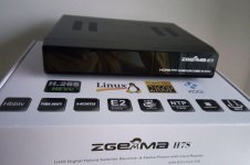 Zgemma H8.2H 4K Combo Satellite and Cable Tuner DVB S2X+T2/C